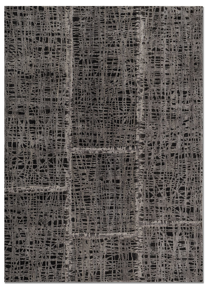 aprezo blue wool and bamboo silk hand knotted Rug - HeadShot aprezo blue wool and bamboo silk hand knotted Rug - HeadShot