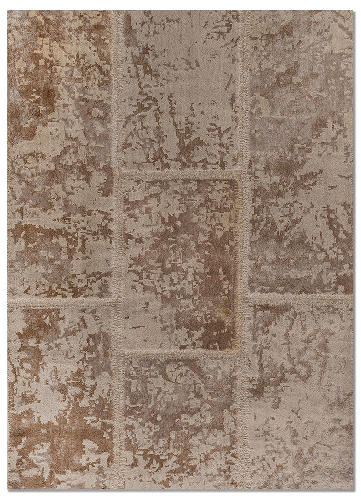 provenance ivory wool and bamboo silk hand knotted Rug - HeadShot provenance ivory wool and bamboo silk hand knotted Rug - HeadShot