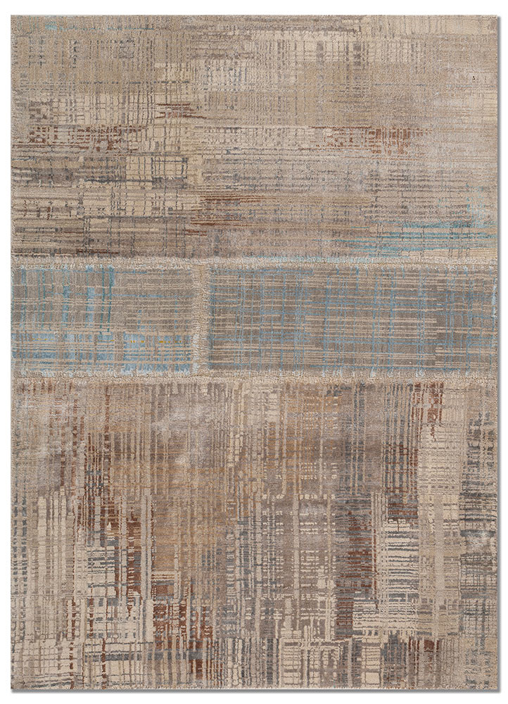 provenance ivory wool and bamboo silk hand knotted Rug - HeadShot provenance ivory wool and bamboo silk hand knotted Rug - HeadShot