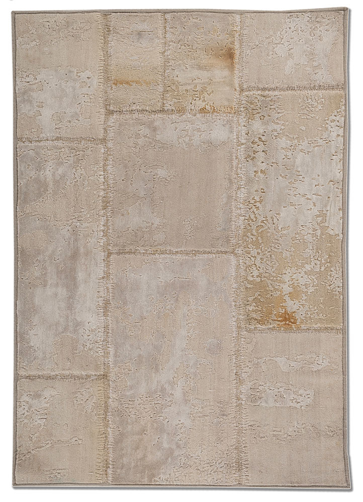 aprezo ivory wool and bamboo silk hand knotted Rug - HeadShot aprezo ivory wool and bamboo silk hand knotted Rug - HeadShot