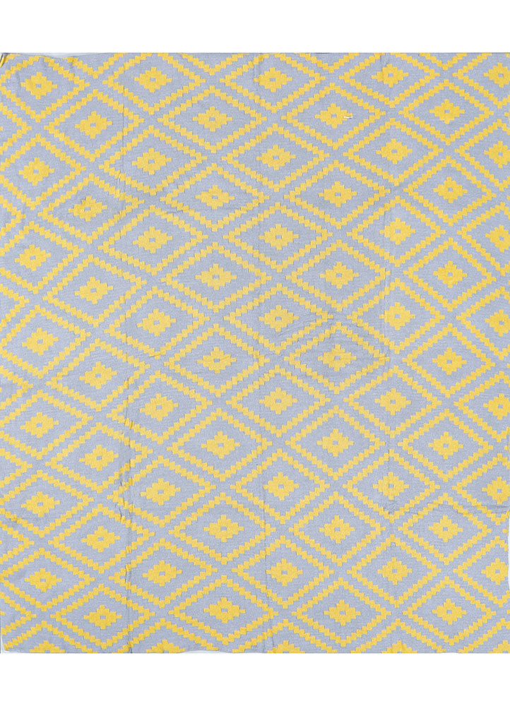 bespoke sile grey and black polyester hand loom Rug