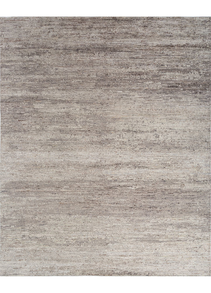 manifest grey and black afghan wool hand knotted Rug