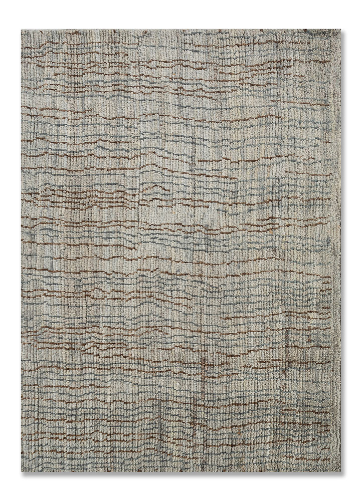 manifest blue afghan wool hand knotted Rug