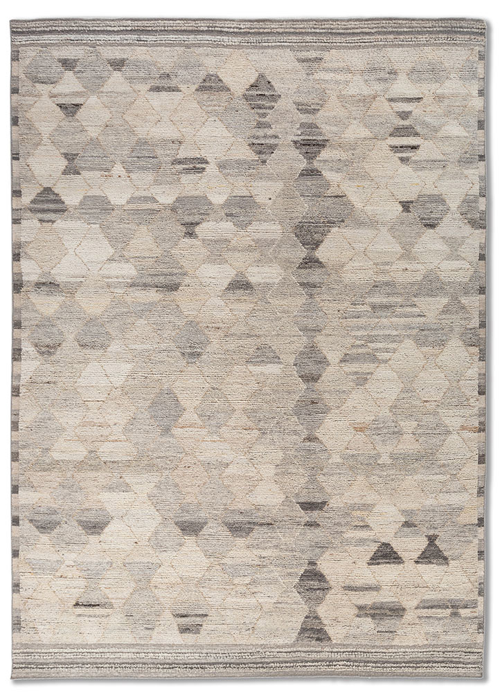 blue blue afghan wool hand knotted Rug