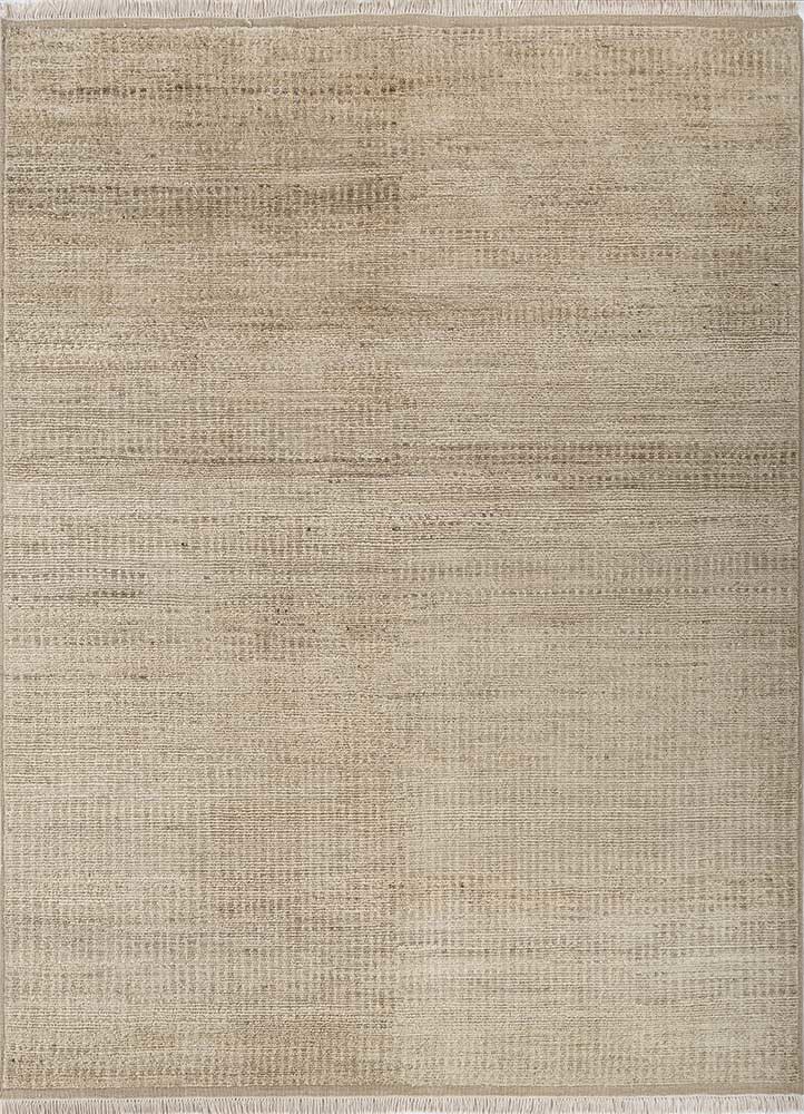  gold afghan wool hand knotted Rug