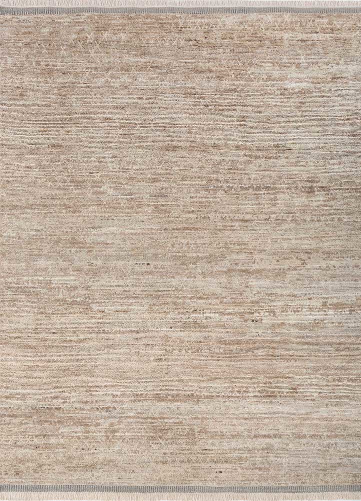 manifest ivory afghan wool hand knotted Rug - HeadShot