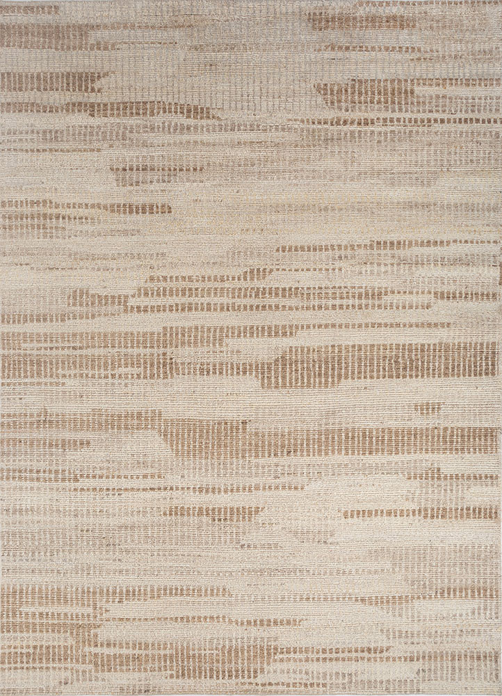 manifest ivory afghan wool hand knotted Rug - HeadShot