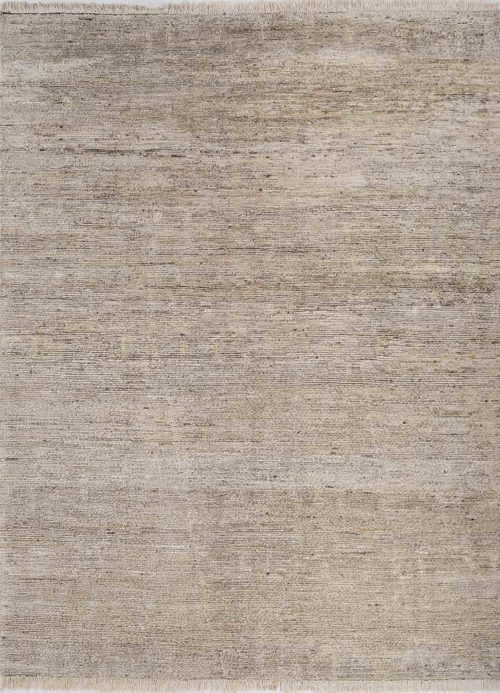  ivory afghan wool hand knotted Rug