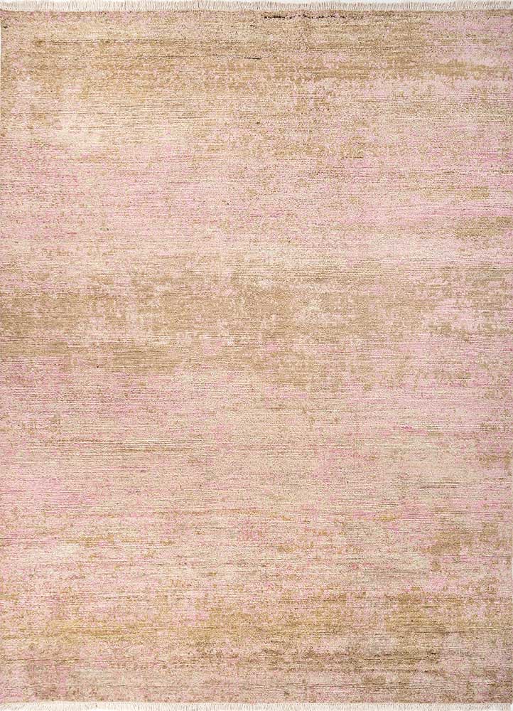  beige and brown afghan wool hand knotted Rug