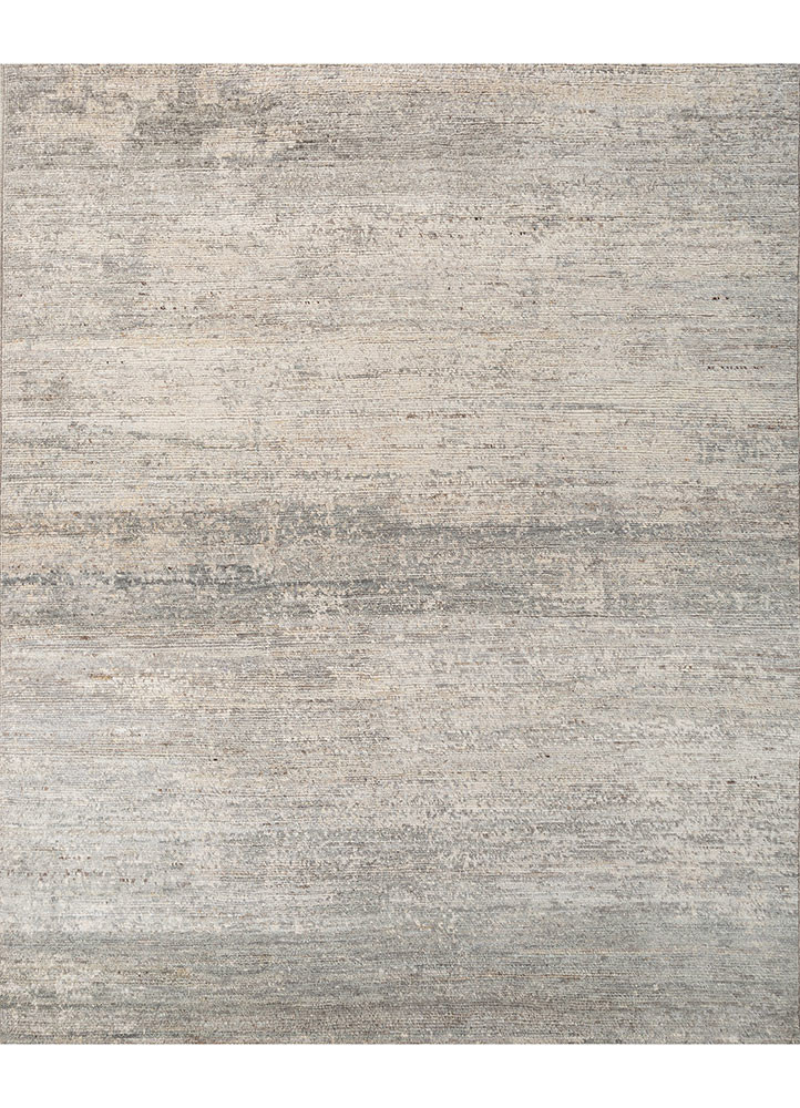  ivory afghan wool hand knotted Rug