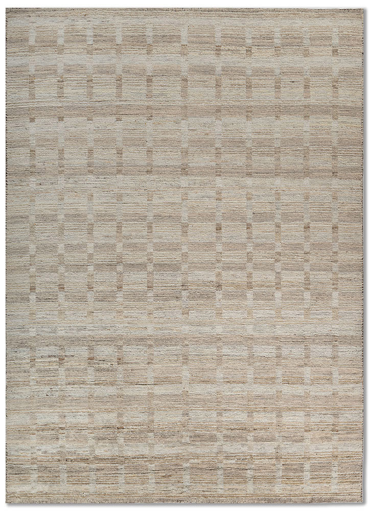 manifest ivory wool hand knotted Rug