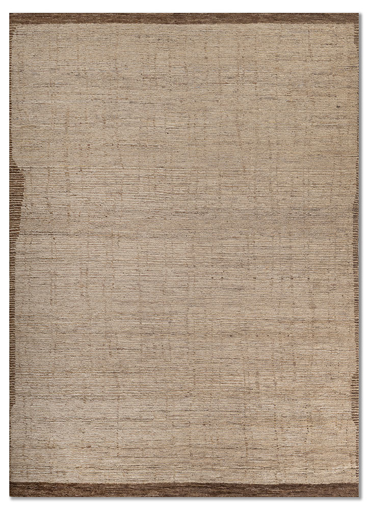 manifest beige and brown wool hand knotted Rug - HeadShot manifest beige and brown wool hand knotted Rug - HeadShot