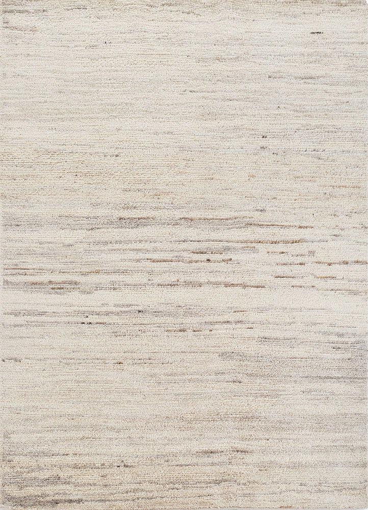 manifest ivory afghan wool hand knotted Rug - HeadShot