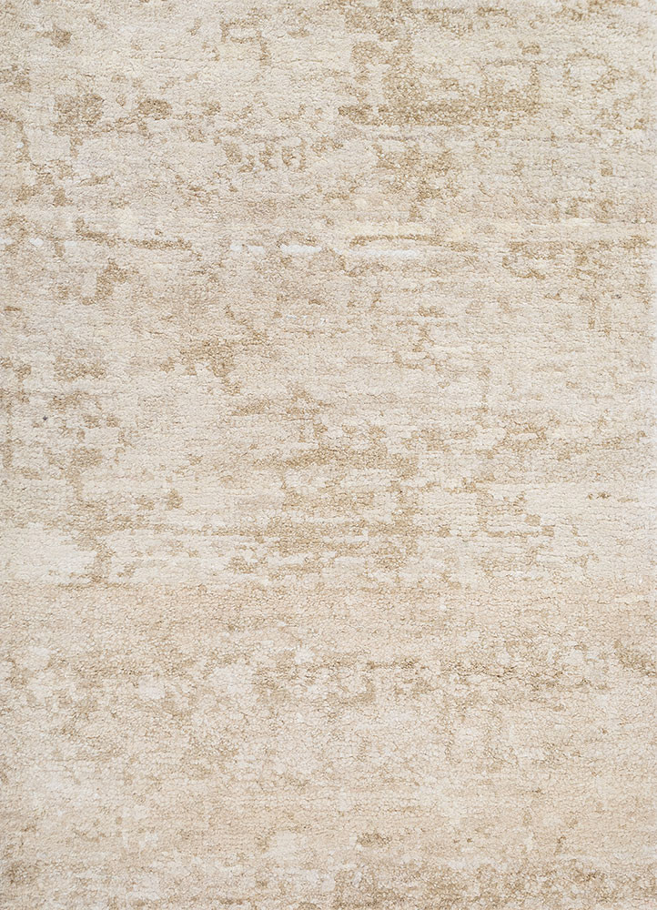 gulmarg beige and brown silk hand knotted Rug - HeadShot gulmarg beige and brown silk hand knotted Rug - HeadShot