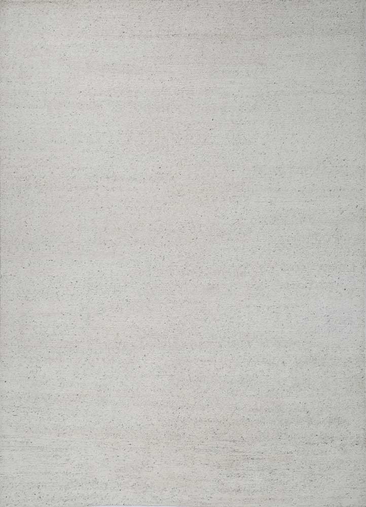 hula ivory wool hand knotted Rug - HeadShot