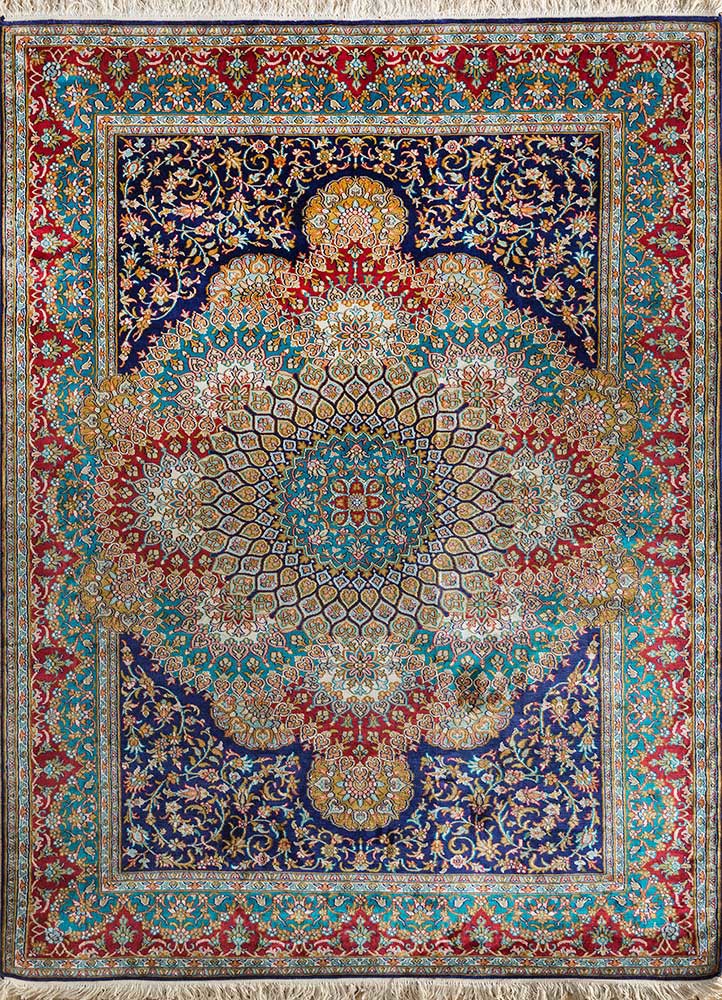 gulmarg multi silk hand knotted Rug - HeadShot gulmarg multi silk hand knotted Rug - HeadShot