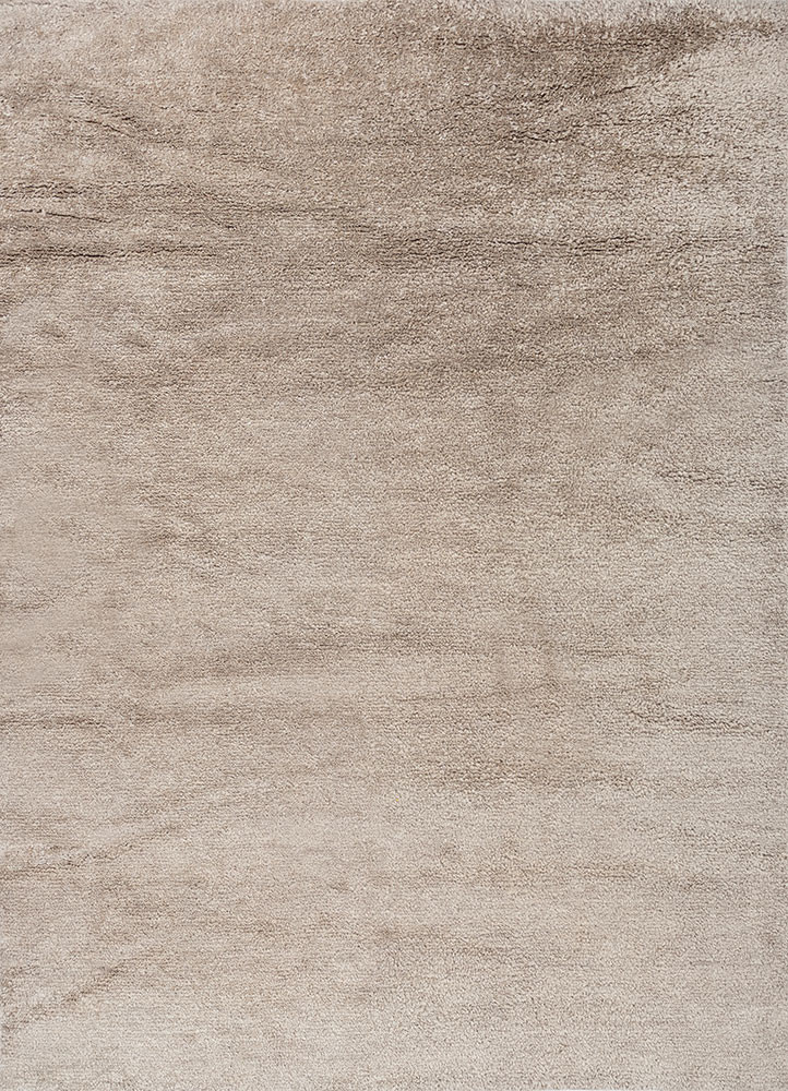 blue blue wool hand knotted Rug