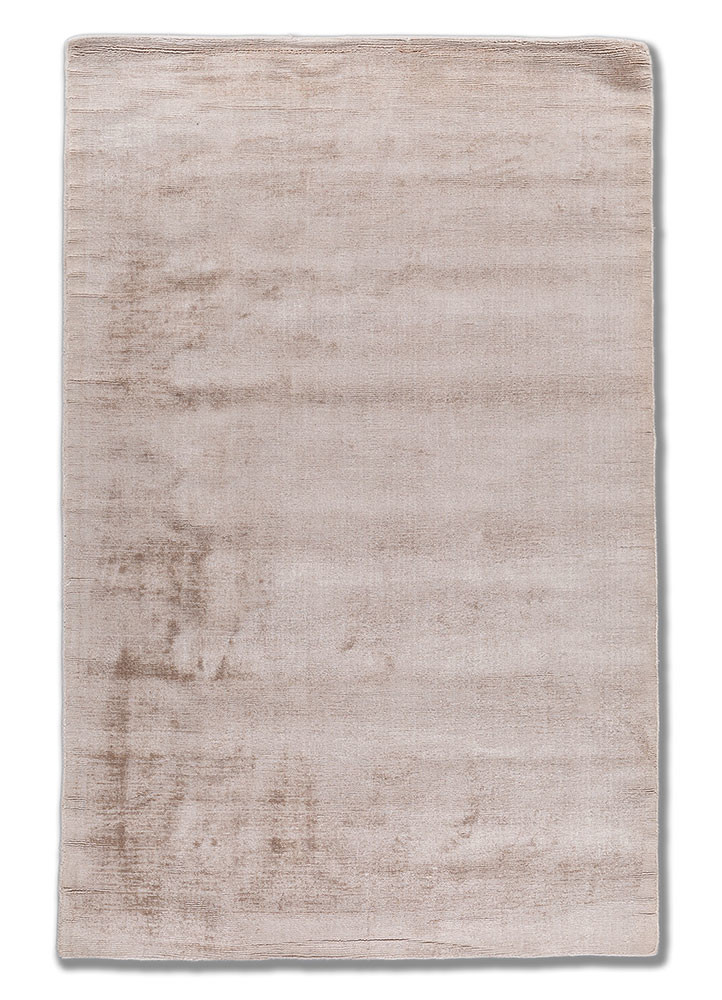 cera beige and brown wool and viscose hand tufted Rug - HeadShot