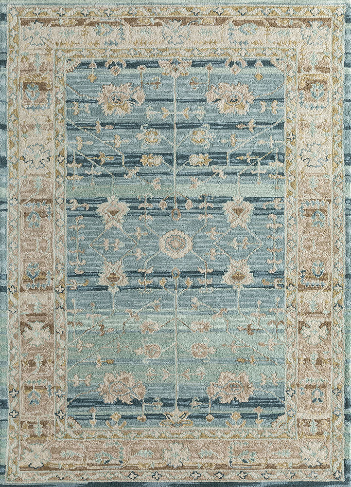 mythos blue wool hand tufted Rug - HeadShot mythos blue wool hand tufted Rug - HeadShot
