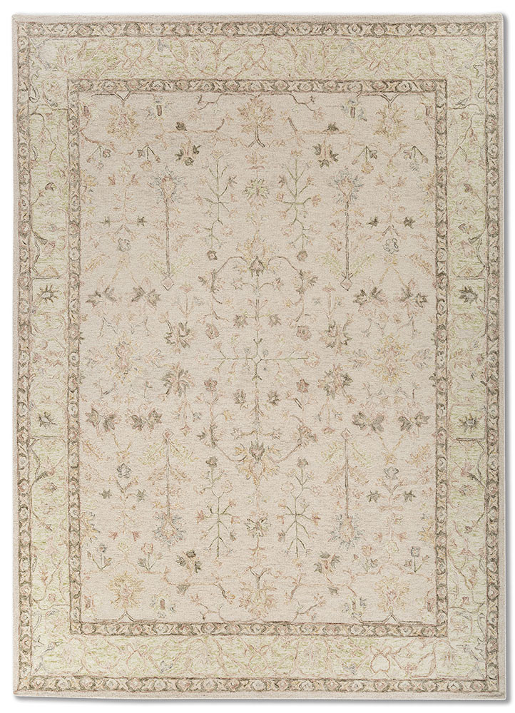 ivory ivory wool hand tufted Rug