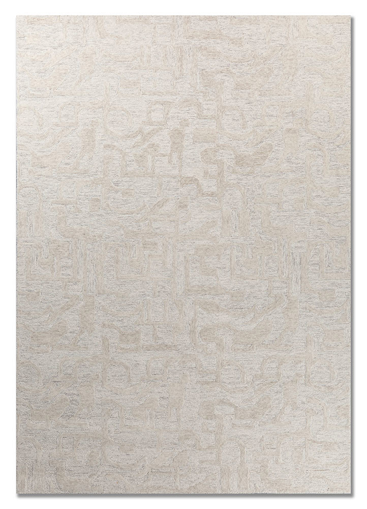 aprezo grey and black wool hand tufted Rug - HeadShot aprezo grey and black wool hand tufted Rug - HeadShot