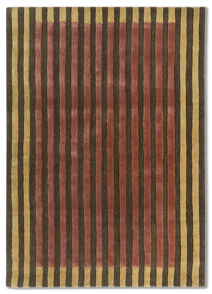 caliedo green wool and viscose hand tufted Rug - HeadShot