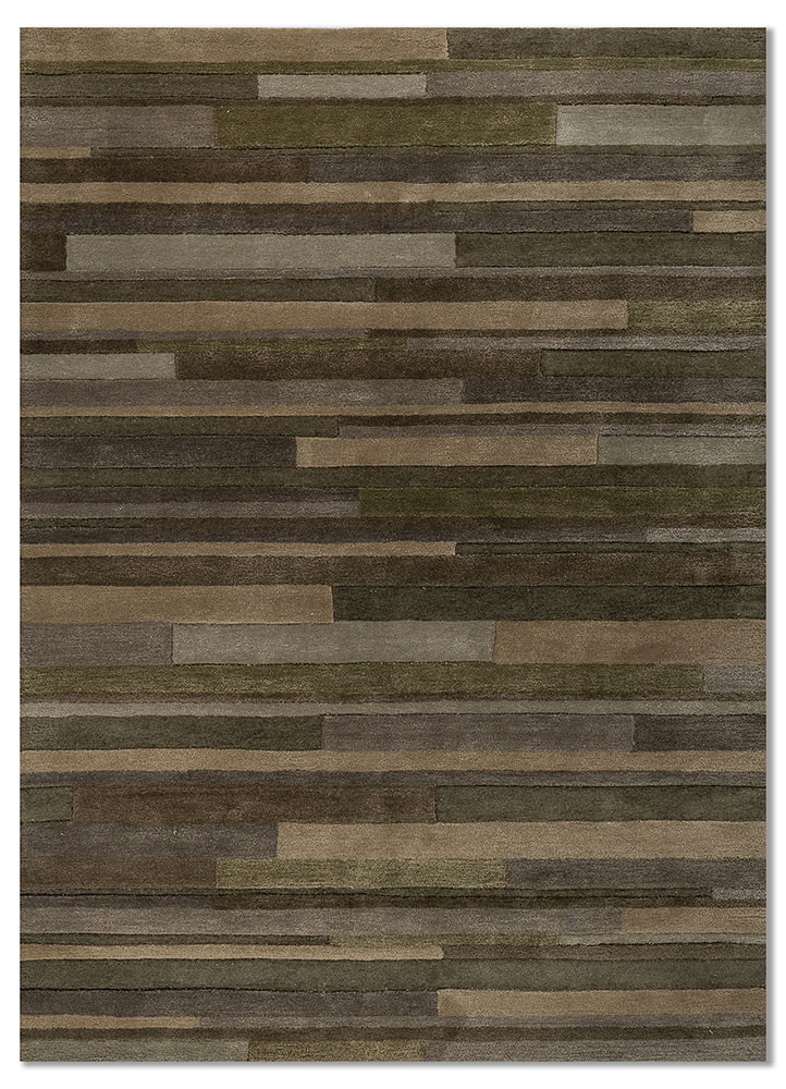 caliedo green wool and viscose hand tufted Rug - HeadShot caliedo green wool and viscose hand tufted Rug - HeadShot