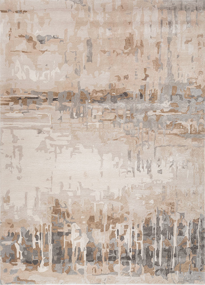 genesis ivory wool and viscose hand tufted Rug - HeadShot genesis ivory wool and viscose hand tufted Rug - HeadShot