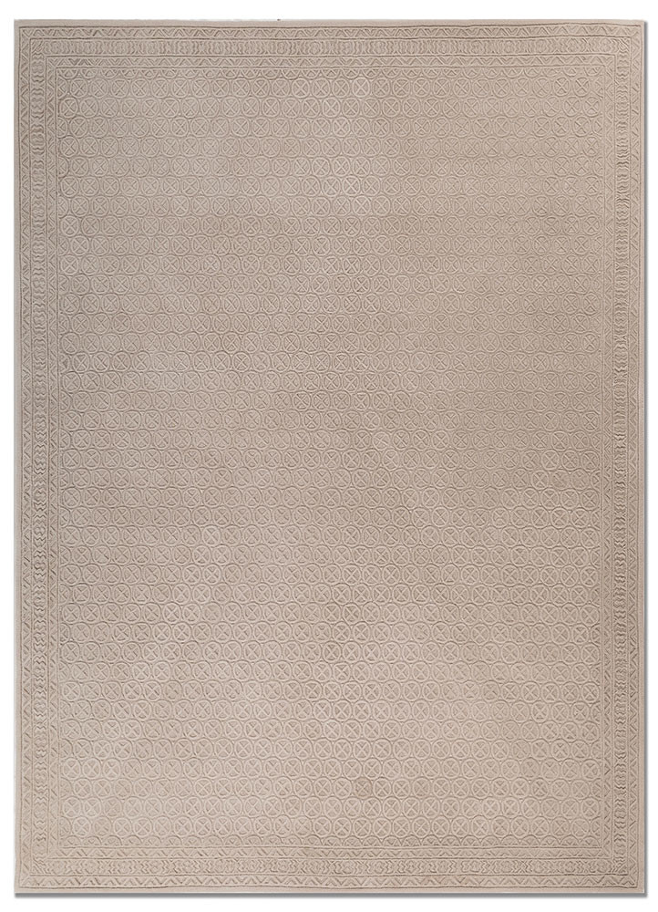 pathways ivory wool and viscose hand tufted Rug - HeadShot pathways ivory wool and viscose hand tufted Rug - HeadShot