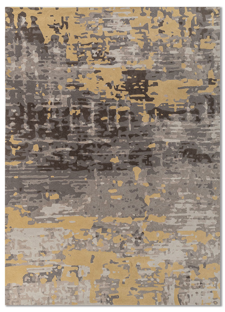 genesis grey and black wool hand tufted Rug - HeadShot genesis grey and black wool hand tufted Rug - HeadShot