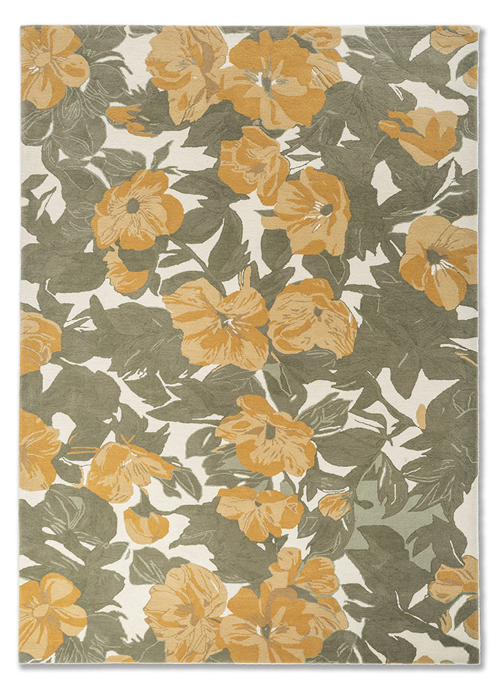 hacienda green wool hand tufted Rug - HeadShot hacienda green wool hand tufted Rug - HeadShot