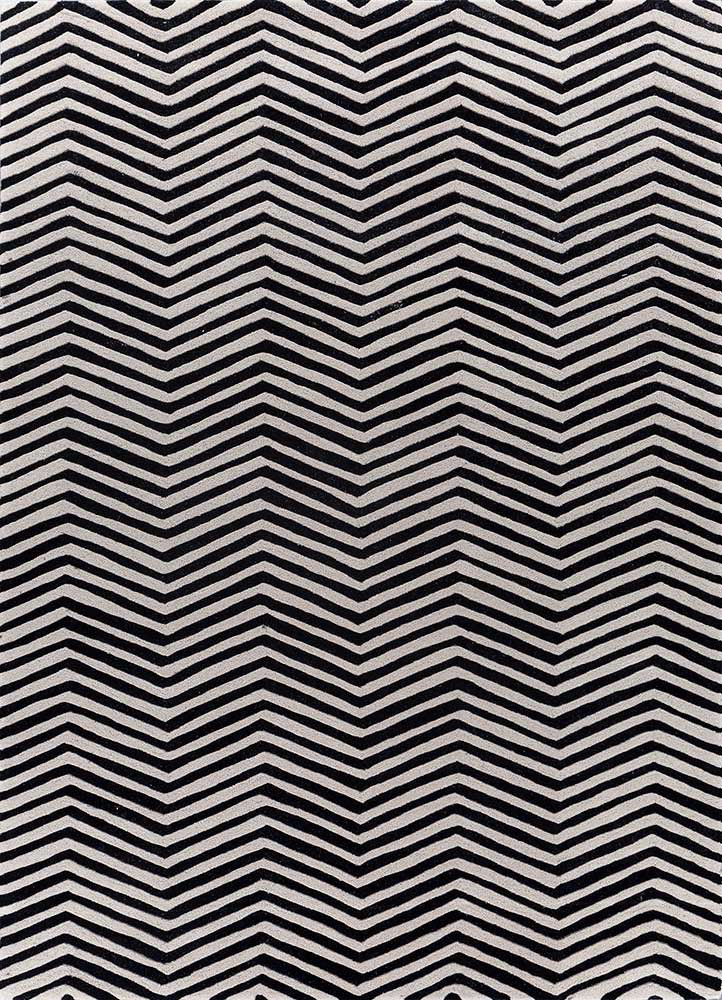 adrift ivory wool hand tufted Rug