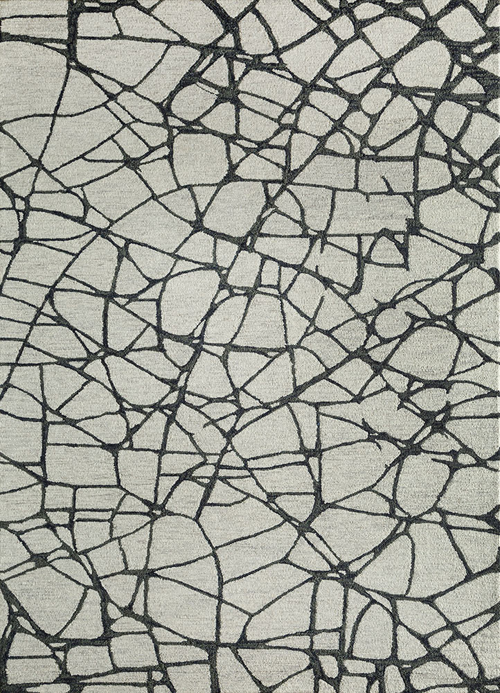 contour grey and black wool hand tufted Rug - HeadShot contour grey and black wool hand tufted Rug - HeadShot