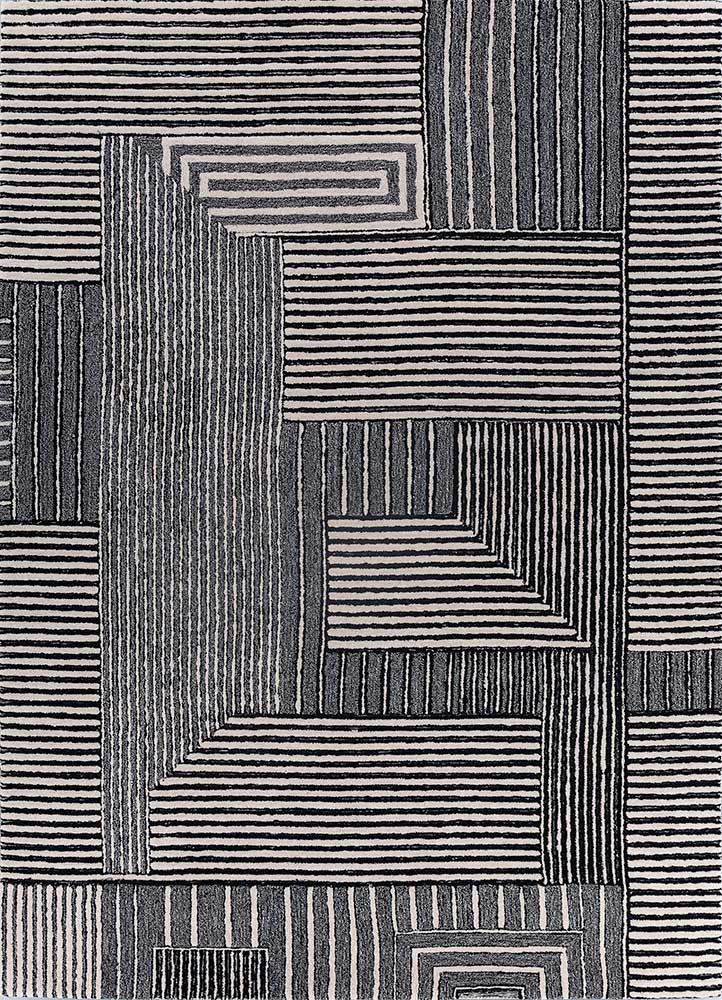 caliedo ivory wool hand tufted Rug - HeadShot