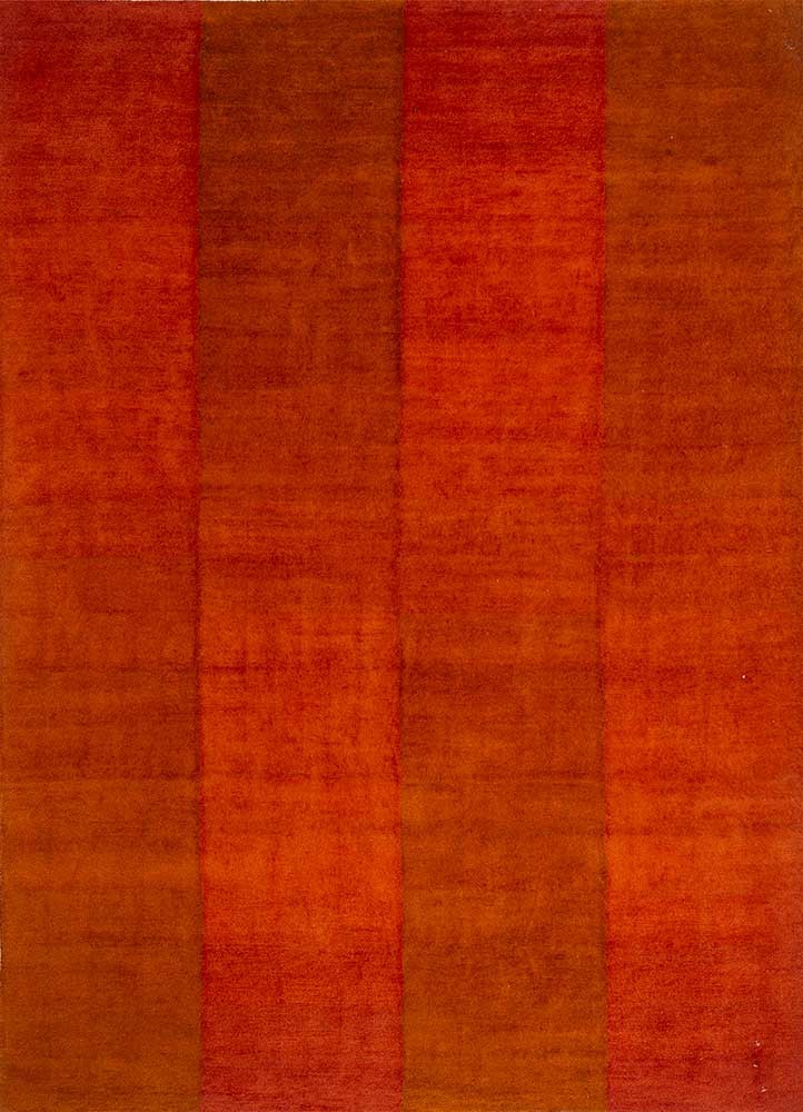chroma gold wool hand tufted Rug - HeadShot