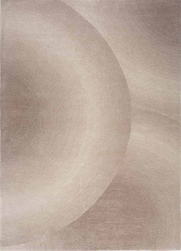 chroma gold wool and viscose hand tufted Rug - HeadShot