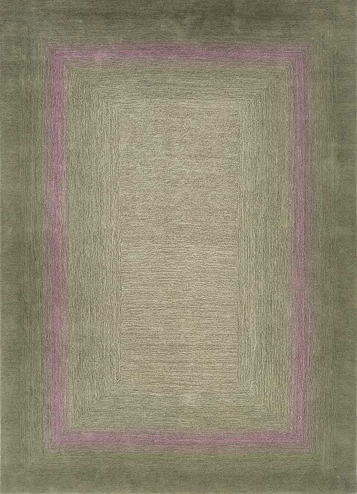 chroma green wool and viscose hand tufted Rug - HeadShot chroma green wool and viscose hand tufted Rug - HeadShot