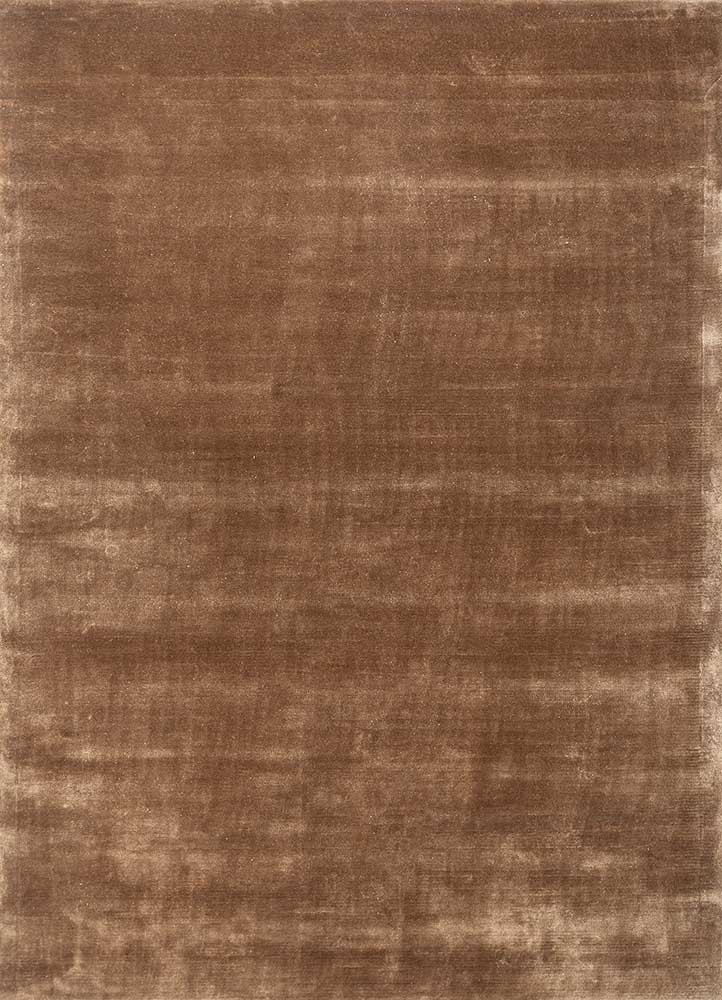 gold gold viscose hand tufted Rug