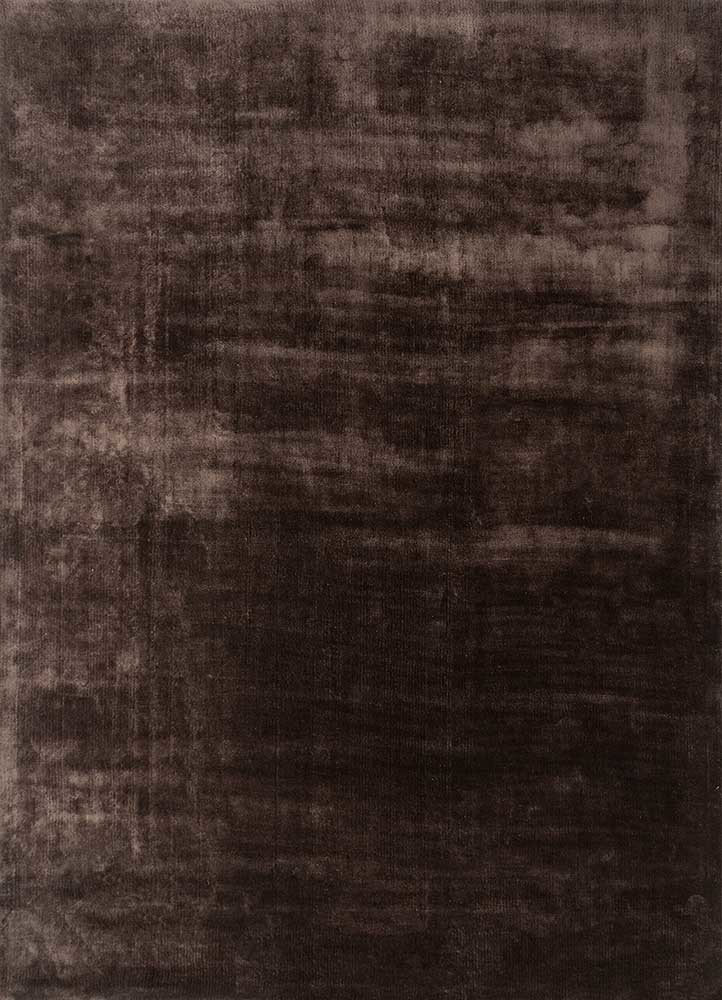 grey and black grey and black viscose hand tufted Rug