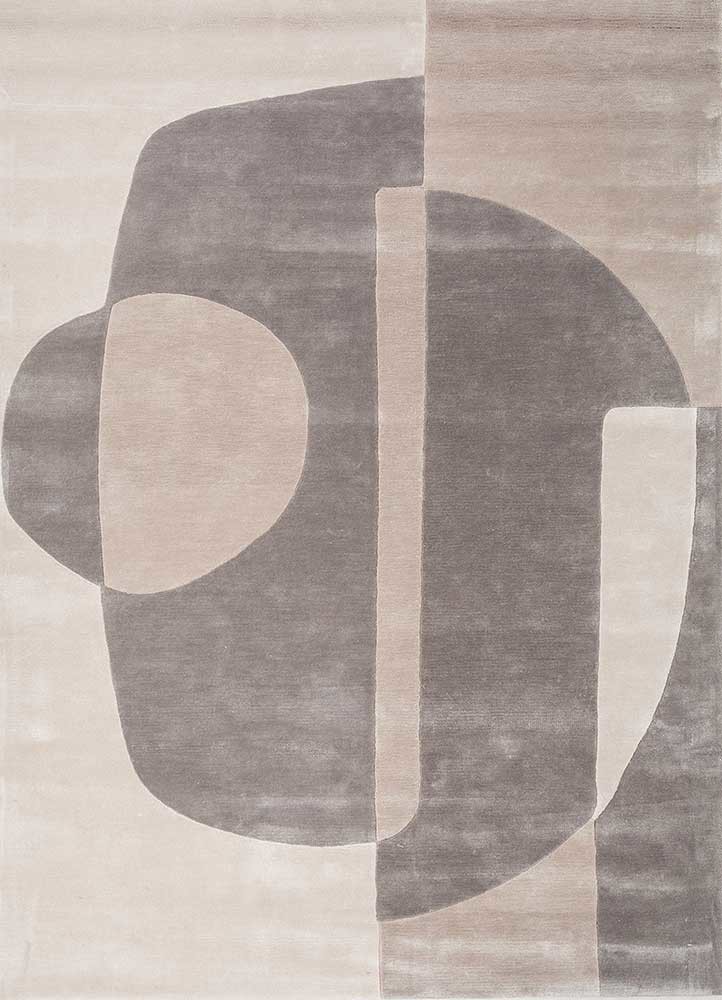 modo ivory viscose hand tufted Rug - HeadShot modo ivory viscose hand tufted Rug - HeadShot