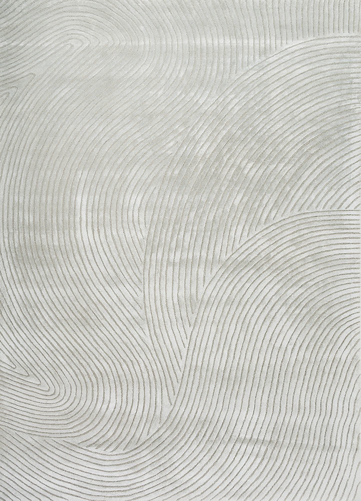 cera blue wool and bamboo silk hand tufted Rug - HeadShot cera blue wool and bamboo silk hand tufted Rug - HeadShot