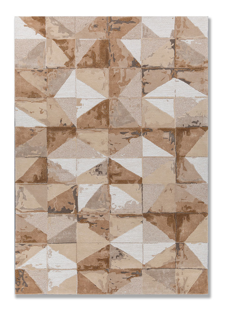 caliedo ivory wool and viscose hand tufted Rug - HeadShot caliedo ivory wool and viscose hand tufted Rug - HeadShot