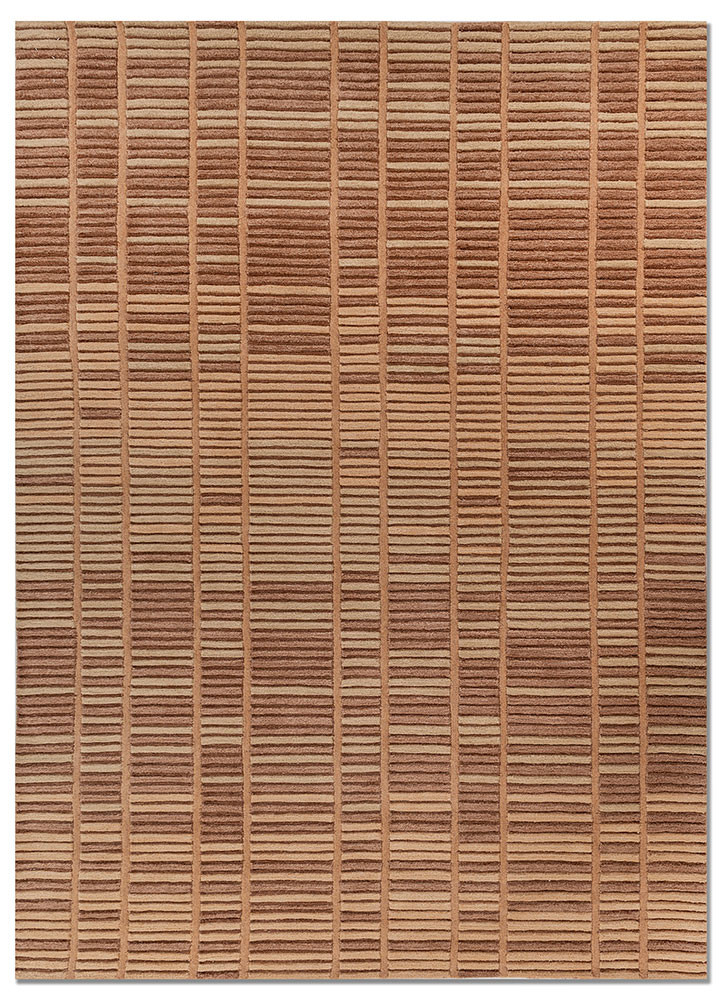 gold gold wool hand tufted Rug