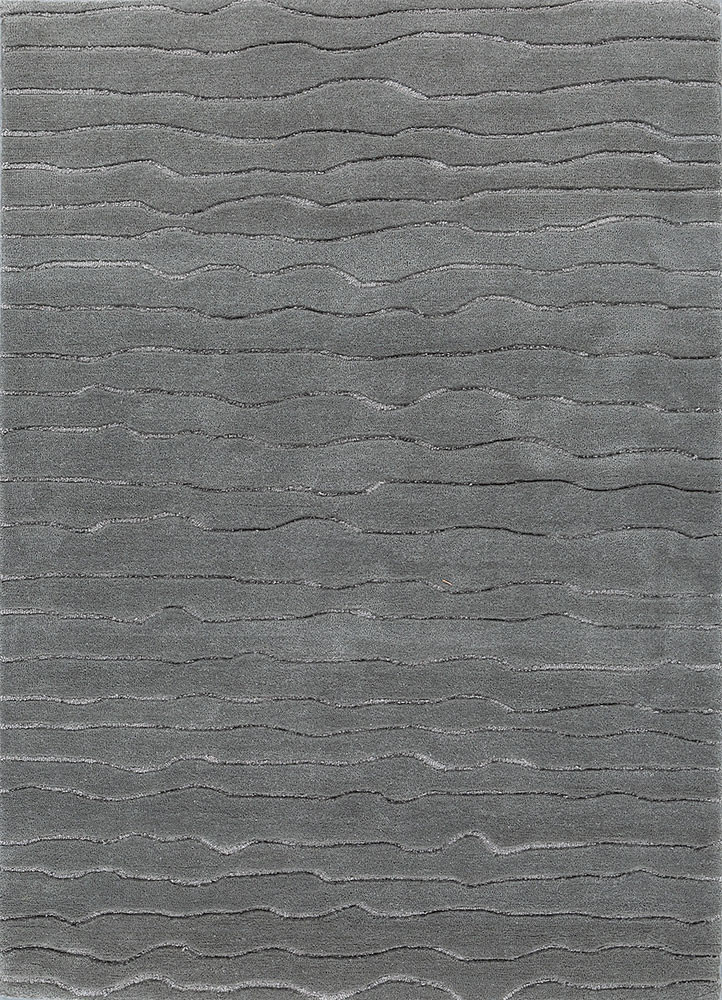 cera blue wool and viscose hand tufted Rug - HeadShot cera blue wool and viscose hand tufted Rug - HeadShot
