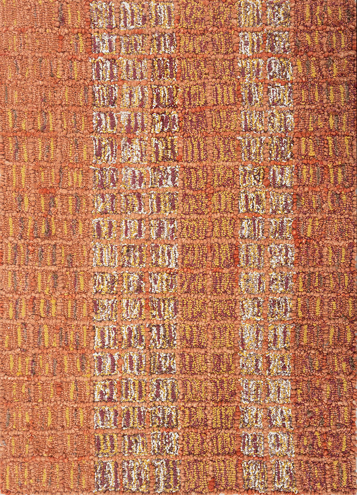 aprezo multi wool and viscose hand tufted Rug - HeadShot