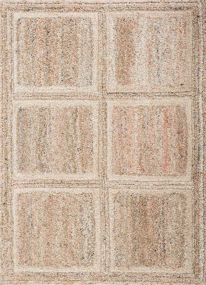 pathways multi wool and viscose hand tufted Rug - HeadShot