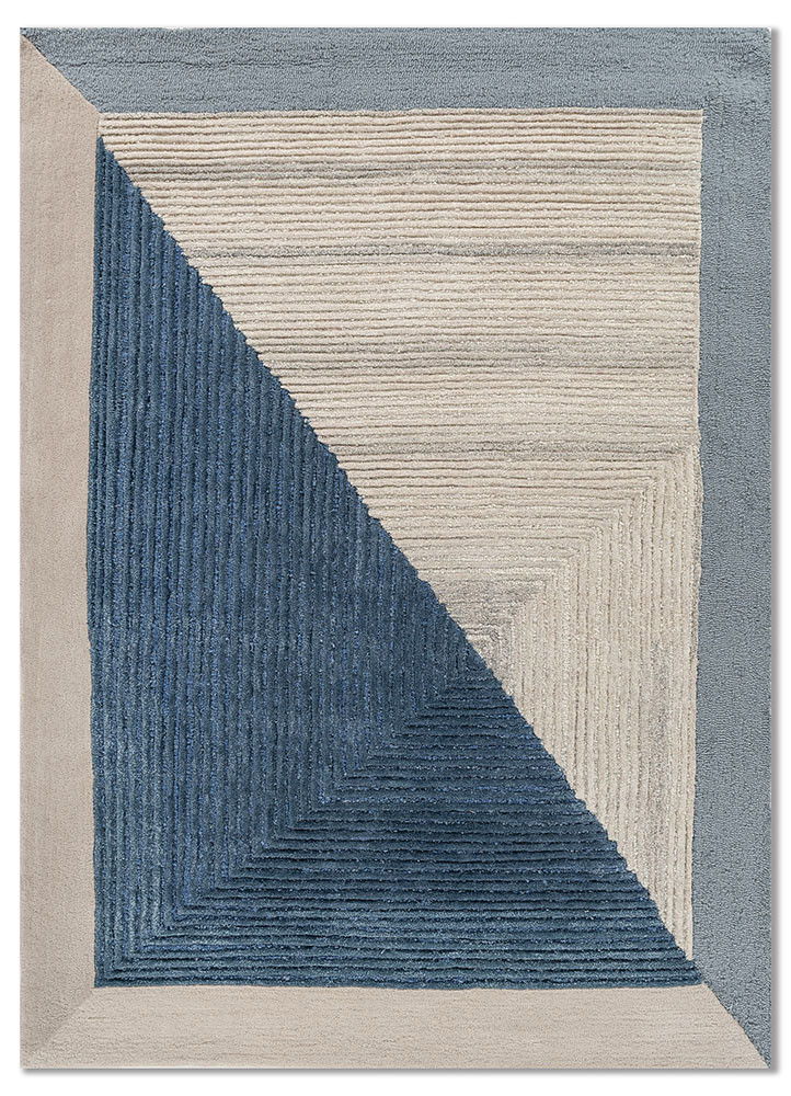 caliedo ivory wool and viscose hand tufted Rug - HeadShot caliedo ivory wool and viscose hand tufted Rug - HeadShot