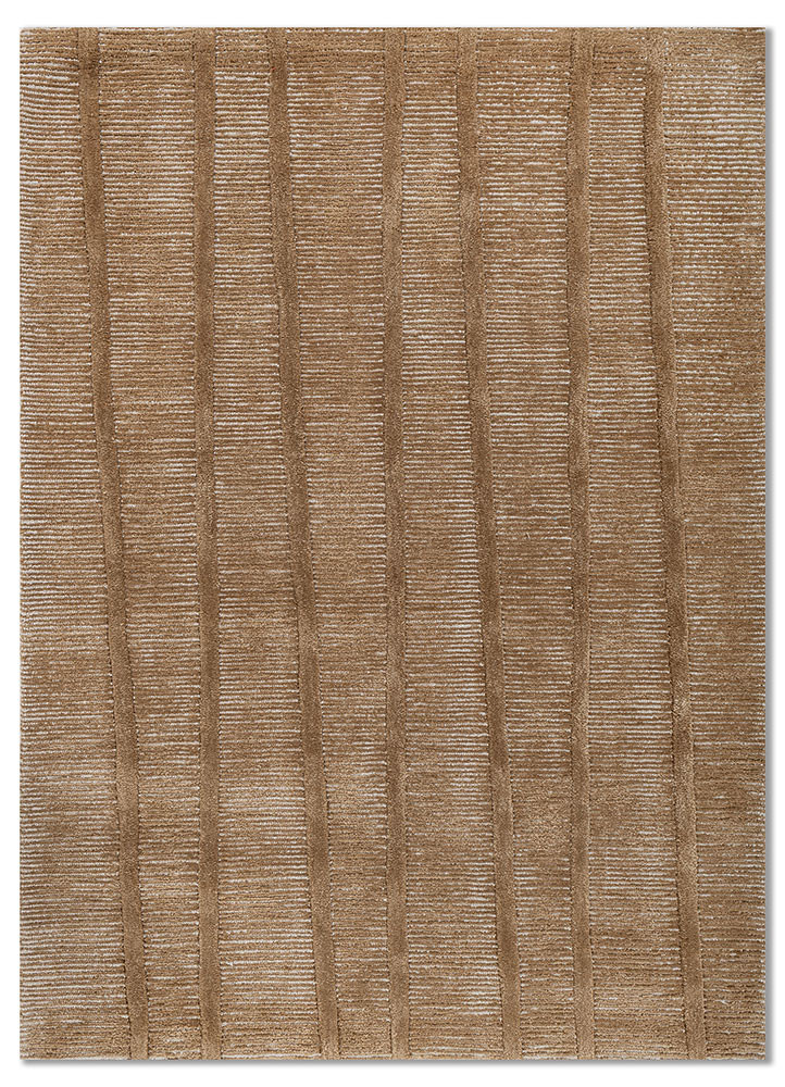 pathways ivory wool and viscose hand tufted Rug