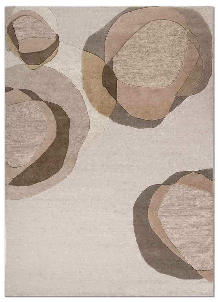 joy multi wool hand tufted Rug - HeadShot