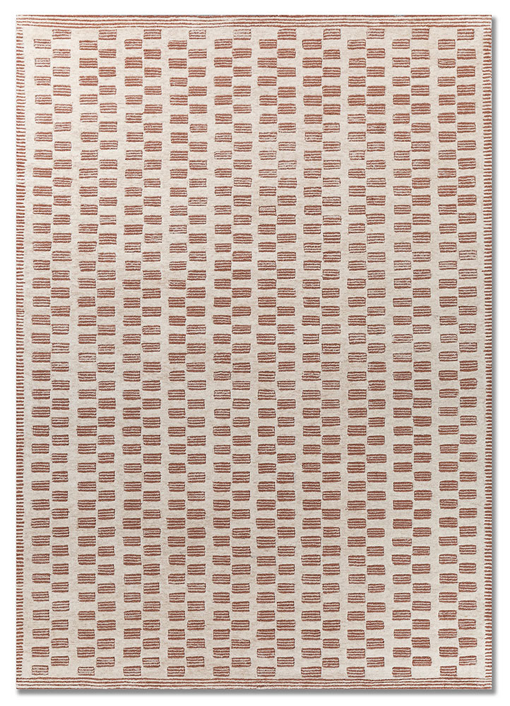 pathways beige and brown wool hand tufted Rug - HeadShot pathways beige and brown wool hand tufted Rug - HeadShot